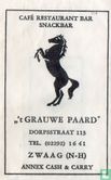 Café Restaurant Bar Snackbar " 't Grauwe Paard" - Image 1