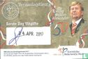 Nederland 10 euro 2017 (coincard - eerste dag uitgifte) "50th Birthday Willem - Alexander" - Afbeelding 3