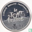 Frankrijk 1½ euro 2003 (PROOF) "100th Anniversary of the Tour de France - Sprint" - Afbeelding 1