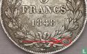 France 5 francs 1848 (LOUIS PHILIPPE I - BB) - Image 3