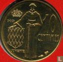 Monaco 10 centimes 1995 - Image 2