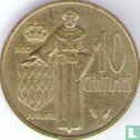 Monaco 10 centimes 1976 - Afbeelding 2