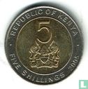 Kenia 5 Shilling 2005 - Bild 1