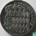 Monaco ½ franc 1989 - Afbeelding 2