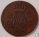 Hannover 2 pfennige 1834 (A - type 1) - Image 1