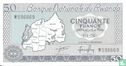 Rwanda 50 Francs 1976 - Image 1