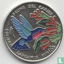 Cuba 1 peso 1996 "Ruby-throated hummingbird" - Image 1