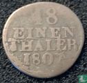 Saksen-Albertine 1/48 thaler 1807 - Afbeelding 1
