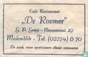 Café Restaurant "De Roemer" - Bild 1