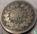 Frankrijk 2 francs 1833 (A) - Afbeelding 1