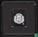 Zilveren Postzegel Koning Willem III 1852 - Image 2