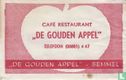 Café Restaurant "De Gouden Appel" - Afbeelding 1