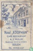 Hotel "Koopman" Café Restaurant  - Afbeelding 1