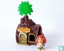Hedgehog cottage with tree trunk - Image 1