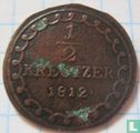 Austria ½ kreutzer 1812 (S) - Image 1