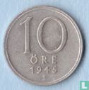 Sweden 10 öre 1945 (TS without hooks) - Image 1