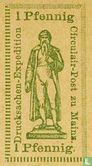 Johann Gutenberg Standbeeld - Afbeelding 2