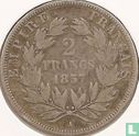 Frankrijk 2 francs 1857 - Afbeelding 1