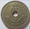 Belgium 5 centimes 1905/04 (NLD) - Image 1