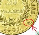  France 20 francs 1807 (A - bareheaded) - Image 3