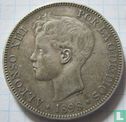 Spain 5 pesetas 1898 - Image 1