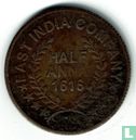 East India Company Half Anna 1616 - Afbeelding 1