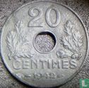 Frankrijk 20 centimes 1942 (misslag) - Afbeelding 1