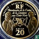 Frankrijk 20 euro 2003 (PROOF) "Bicentenary of the sale of Louisiana to the United States" - Afbeelding 2