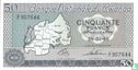 Rwanda 50 Francs 1966 - Afbeelding 1
