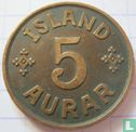 IJsland 5 aurar 1940 - Afbeelding 2