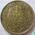 Tunesië 1 franc 1941 (AH1360) - Afbeelding 2