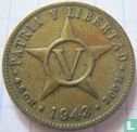 Cuba 5 centavos 1943 - Image 1