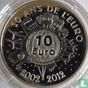 Frankrijk 10 euro 2012 (PROOF) "10 years of euro cash" - Afbeelding 2