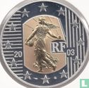 Frankrijk 5 euro 2003 (PROOF) "La Semeuse" - Afbeelding 1