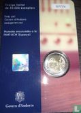 Andorra 2 Euro 2016 (Coincard - Govern d'Andorra) "25th anniversary of Andorran radio and television" - Bild 2