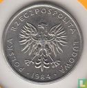 Pologne 10 zlotych 1984 (type 2) - Image 1