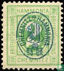 Briefbezorging Hammonia - Cijfer (opdruk Stadswapen)  - Afbeelding 1
