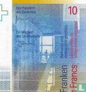 Suisse 10 Francs 2013 - évolution P67F (1) - Image 3