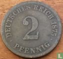Empire allemand 2 pfennig 1875 (H) - Image 1
