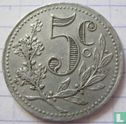 Algeria 5 centimes 1916 - Image 2