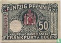 Frankfurt Pfennige Oder 50 1919 - Bild 2