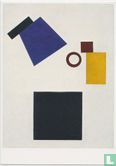 Suprematism: Self-portrait in two dimensions, 1915 - Afbeelding 1