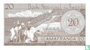 Rwanda 20 Francs 1969 - Afbeelding 2
