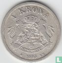 Suède 1 krona 1883 Krona - Image 1