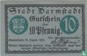 Darmstadt 10 Pfennig 1920 - Bild 1