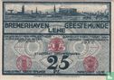 Bremerhaven 25 pfennig 1920 - Afbeelding 1