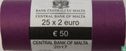 Malta 2 euro 2017 (rol) "Hagar Qim temples" - Afbeelding 2