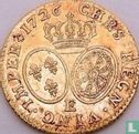 Frankrijk 1 louis d'or 1726 (E) - Afbeelding 1