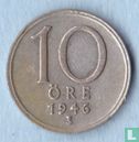 Zweden 10 öre 1946/5 - Afbeelding 1