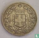 Italie 1 lira 1886 - Image 2